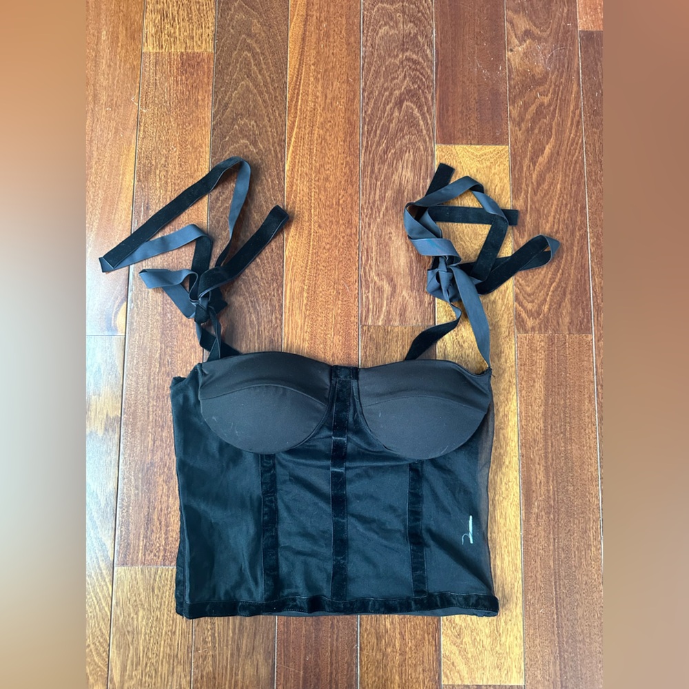 Commense Black Sheer Cami